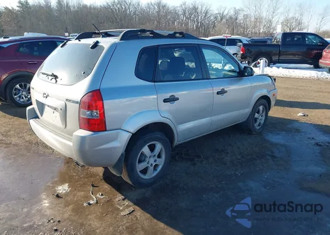 2006 Hyundai Tucson Gl from USA, damaged, VIN KM8JM12B86U432345